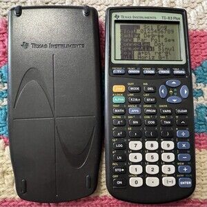 Texas Instruments Ti 83 Plus Graphing Calculator Tested Working